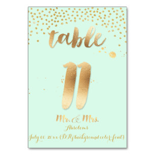 PixDezines-tabel 11/gouden sproeiers/DIY-kleur/mun Kaart
