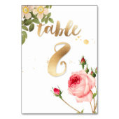 PixDezines Tabel 8/ Rozen/Redoute Kaart (Voorkant)