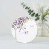 PixDezines tafel nr. boom van het leven Bat Mitzva Kaart (Staand voorkant)