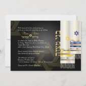PixDezines talit/stijlvolle b'nai mitswa/diy kleur Kaart (Achterkant)
