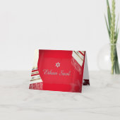 PixDezines tallit mitzvah dank u/DIY Background Notitiekaartje (Voorkant)