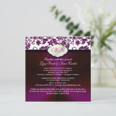 PixDezines Tanza Damask/DIY color/white Kaart (Staand voorkant)