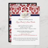 PixDezines Tanza Damask/DIY kleuren!! Kaart (Voorkant / Achterkant)