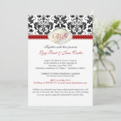 PixDezines Tanza Damask/DIY kleuren!! Kaart (Staand voorkant)