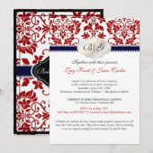 PixDezines Tanza Damast/DIY kleuren!!! Kaart (Voorkant / Achterkant)