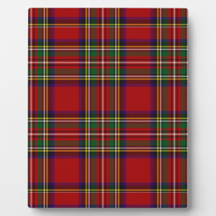 PixDezines tartan, clan Stewart Fotoplaat