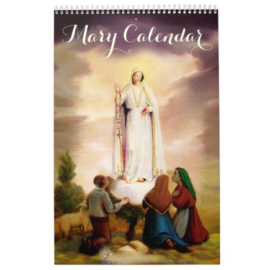 PixDezines toestellen van Our Lady, Maagd Mary Kalender (Hoes)