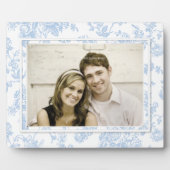 PixDezines toile/rozen/blauw/diy achtergrondkleur Fotoplaat (Voorkant)