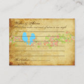 PixDezines  Tortelduifjes, Advice Kaarten (Achterkant)