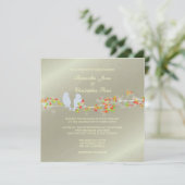 PixDezines TORTELDUIFJES/DIY ACHTERGRONDKLEUR Kaart (Staand voorkant)