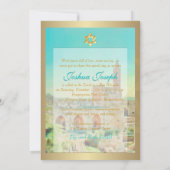 PixDezines Tower of David, Jeruzalem Kaart (Achterkant)