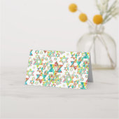 PixDezines Tree of LIfe+Green+Oranje Plaatskaartje (Achterkant)