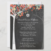 PixDezines tree of life mitzvah/chalkboard Kaart (Voorkant)