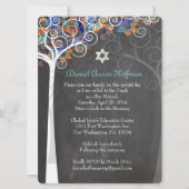 PixDezines tree of life mitzvah/chalkboard Kaart (Voorkant)