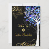 PixDezines tree of life mitzvah/DIY background Kaart (Voorkant)