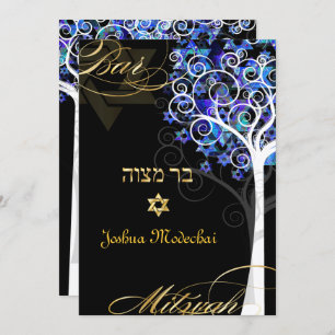 PixDezines tree of life mitzvah/DIY background Kaart