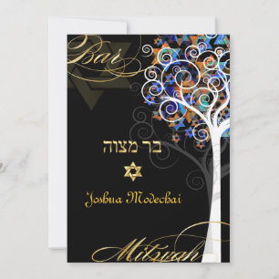 PixDezines tree of life mitzvah/DIY background Kaart