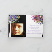 PixDezines tree of life/mitzvah/DIYbackground Kaart (Binnen)