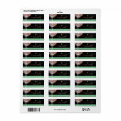 PixDezines tree of life/mitzvah Etiket (Full Sheet)