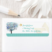 PixDezines Tree of Life/Mitzvah Etiket (Insitu)
