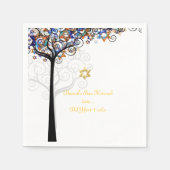 PixDezines tree of life/mitzvah Servet (Voorkant)