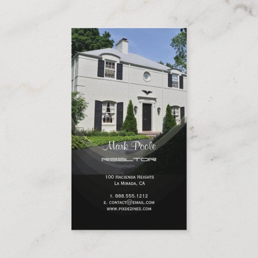 PixDezines Trendy visitekaartjes (Achterkant)