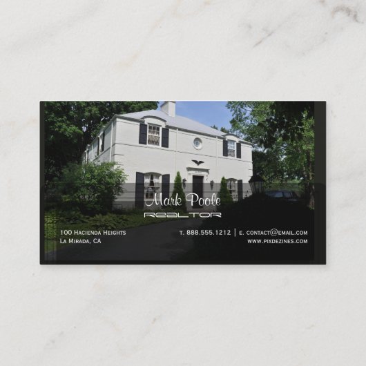 PixDezines Trendy visitekaartjes (Achterkant)