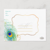 PixDezines trouw hartelijk dank/uilveer Aankondigingskaart (Achterkant)