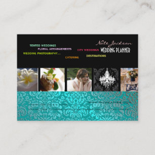PixDezines trouwplanners/diy kleuren+fonts Visitekaartje