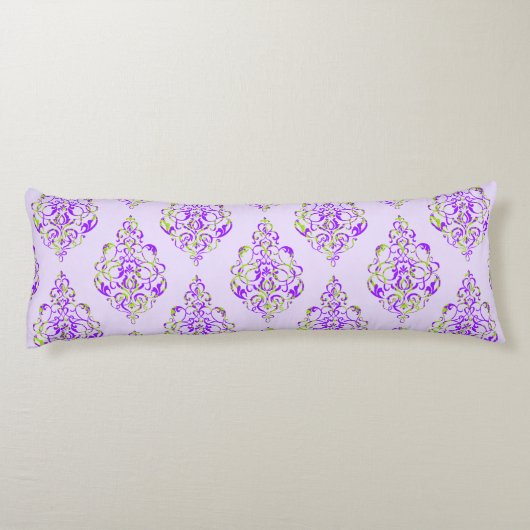 PixDezines Tunis Damask/DIY achtergrond Lichaamskussen (Achterkant)