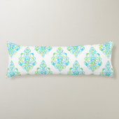 PixDezines Tunis Damask/DIY achtergrond Lichaamskussen (Voorkant)