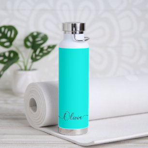 PixDezines Turquoise Aqua Blue DIY Color Waterfles