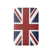 PixDezines union jack/britse vlag Badmat (Voorkant Verticaal)