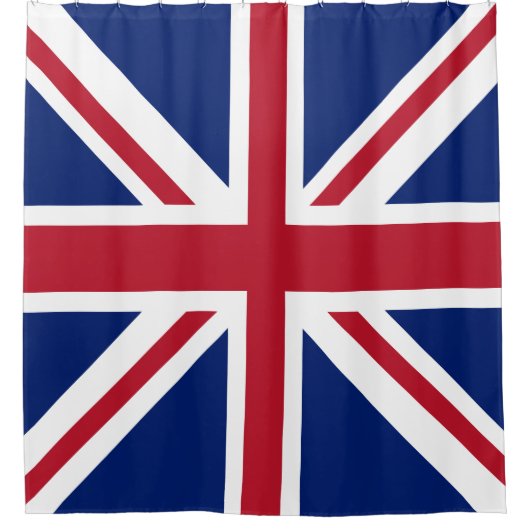 PixDezines Union Jack Douchegordijn (Voorkant)