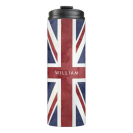 PIXDEZINES Union Jack Thermosbeker