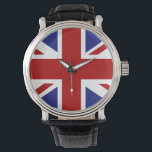 PixDezines Union jack vlag Horloge<br><div class="desc">PixDezines Union jack</div>