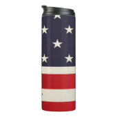 PIXDEZINES US VLAG ROOD WIT BLAUW THERMOSBEKER (Geroteerd rechts)