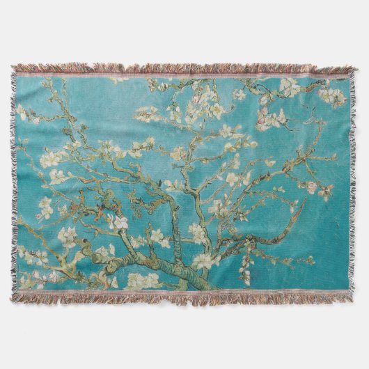 PixDezines van gogh almond blossom Deken (Voorkant)