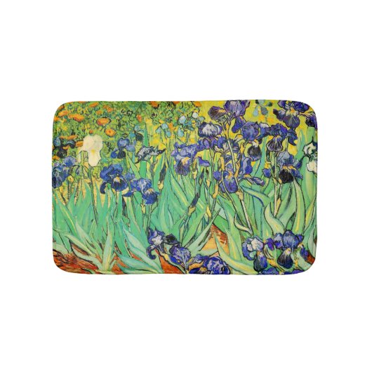 PixDezines van gogh iris/st. remy Badmat (Voorkant)
