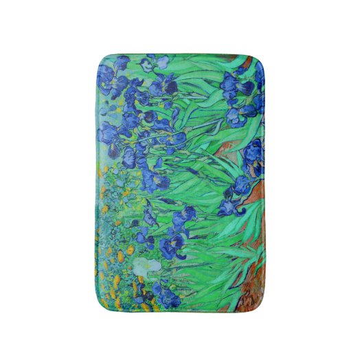 PixDezines van gogh iris/st. remy Badmat (Voorkant Verticaal)
