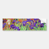 PixDezines van gogh iris/st. remy Bumpersticker (Voorkant)