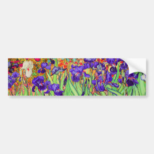 PixDezines van gogh iris/st. remy Bumpersticker