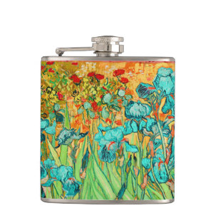 PixDezines van gogh iris/st. remy Heupfles