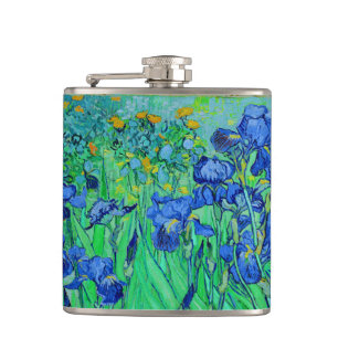 PixDezines van gogh iris/st. remy Heupfles