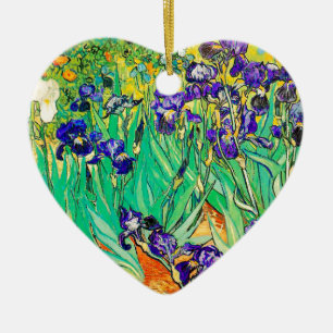 PixDezines van gogh iris/st. remy Keramisch Ornament