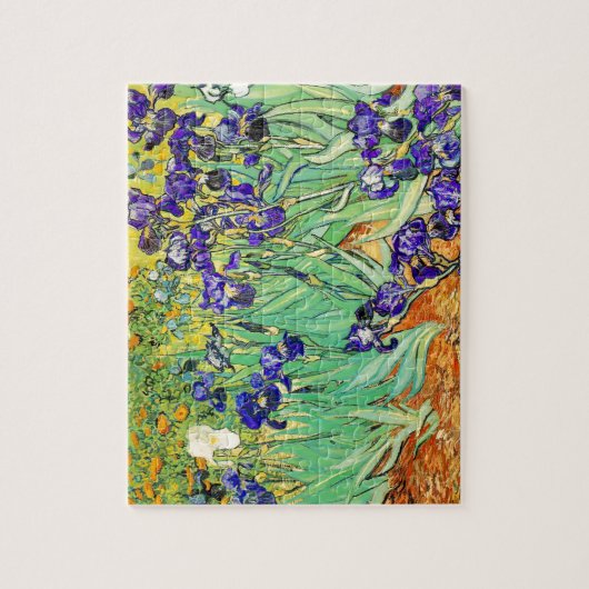 PixDezines van gogh iris/st. remy Legpuzzel (Verticaal)
