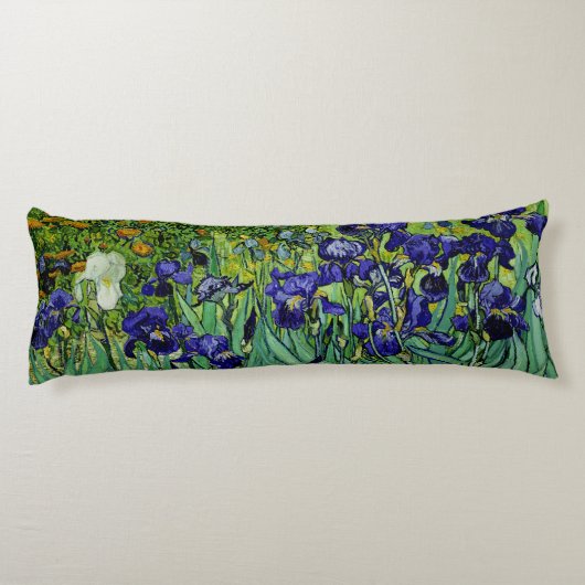 PixDezines van gogh iris/st. remy Lichaamskussen (Achterkant)