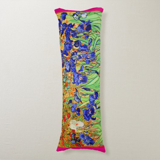 PixDezines van gogh iris/st. remy Lichaamskussen (Voorkant Verticaal)