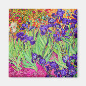 PixDezines van gogh iris/st. remy Magneet (Voorkant)