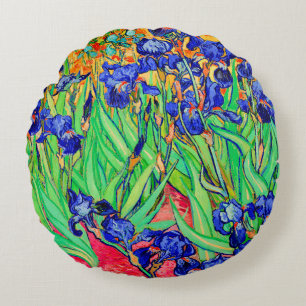 PixDezines van gogh iris/st. remy Rond Kussen